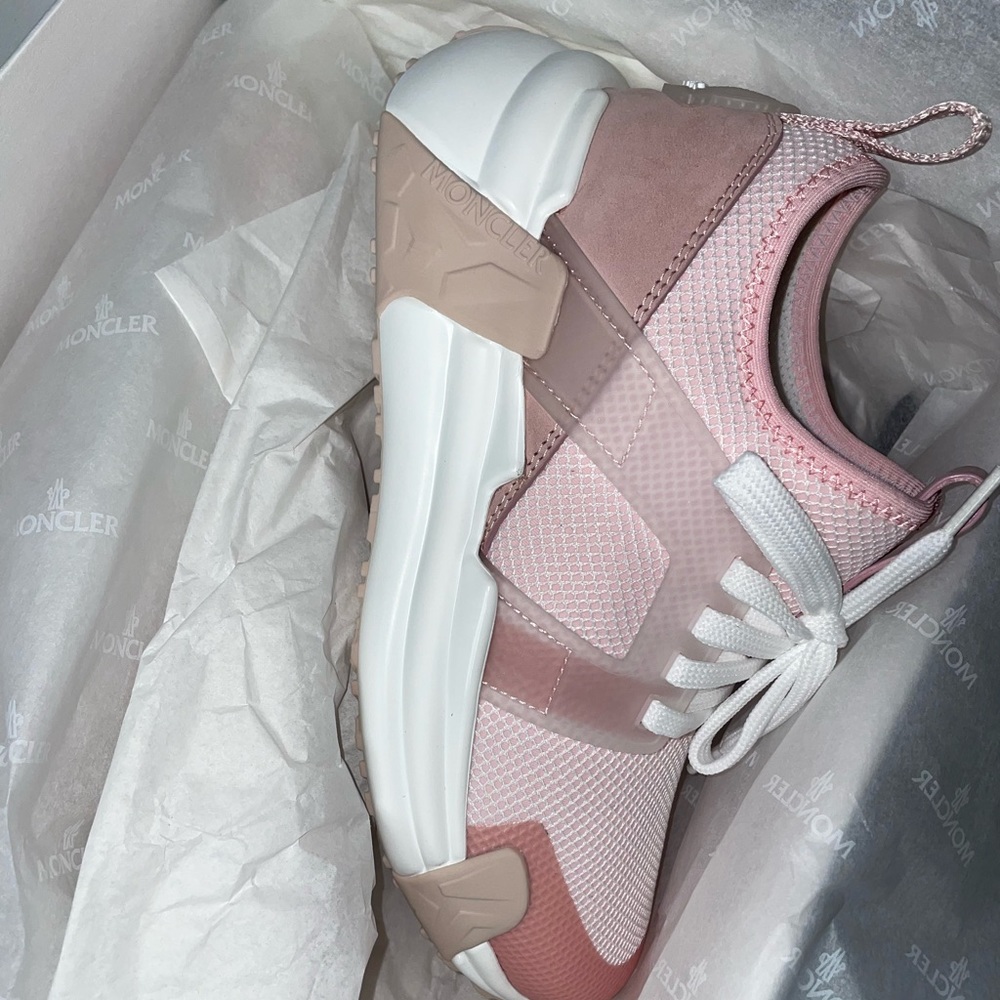 Women moncler sneakers new in box. Size 36
